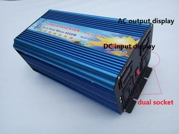 

Pure Sine Wave Inverter 4000W peak power 8000W DC 24v to AC 220v 60hz