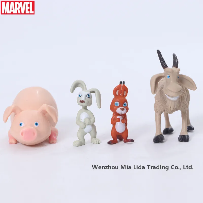 Hasbro 10 шт./компл. Миша большой коричневый медведь Маша Медведь Марта и России кукла