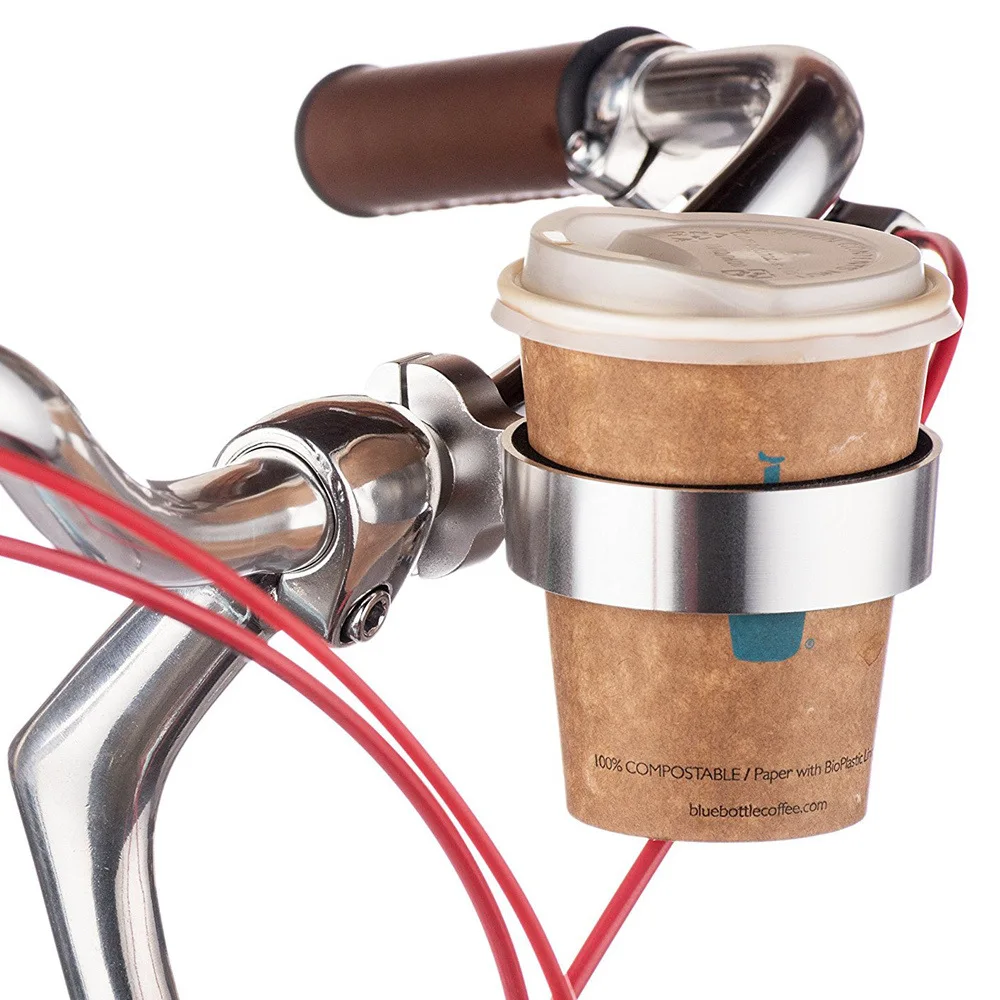 Bike Bottle Holder for Coffee Mug Bicycle Cage Bubble Tea Carrier Aluminium Alloy Water Beer Customized LOGO | Спорт и развлечения