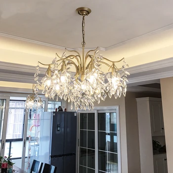 

New TRAZOS Modern Led Chandelier Gold Circle Ceiling mounted LED Chandelier Lighting For Living room Dining room Kitchen