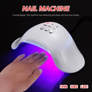 

18/9W Nail Dryer Phototherapy Manicure Tool Lamp Professional LED Lamp Nail Beauty Nail Gel Curing Ultraviolet Lamp Top Quality