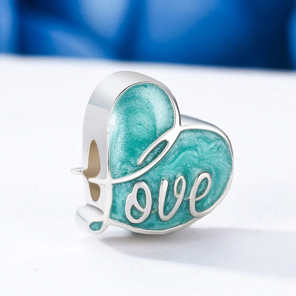 Сердце Diy бисера для изготовления ювелирных изделий Подходит Шарм pandora браслет серебро 925