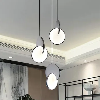 

lustres design lamp led wall moon lamp luzes de teto living room decoration подвесные светильники