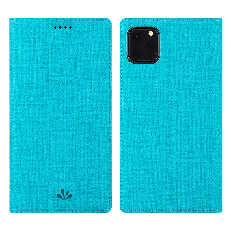 Старинная ткань, откидная крышка для iphone 11 Pro Max, чехол-бумажник с кармашком и подставкой для iphone 11 Pro Max 6,5 Дюймов - Цвет: blue