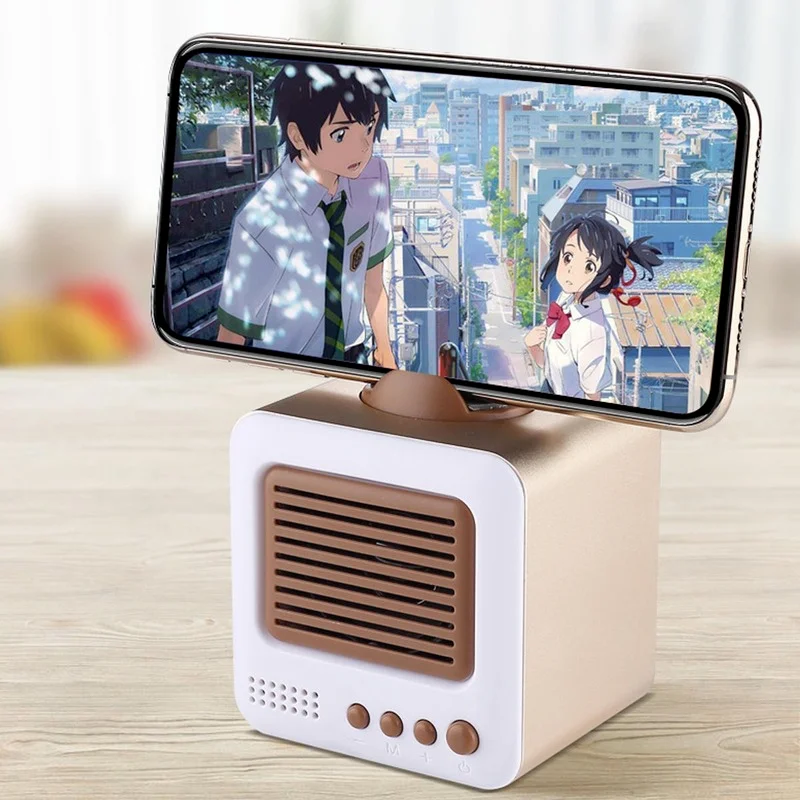 Bluetooth-Колонка в стиле ретро с подставкой | Электроника