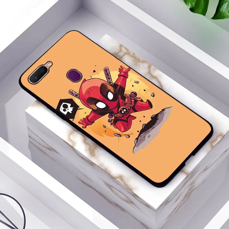 TPUBLK581 Чехлы для девочек с изображением клоуна для OPPO A5 A7 A3S AX7 R15 K1, черный чехол из ТПУ для OPPO RX17 Neo R17 Neo, чехол для телефона - Цвет: TPUBLK581