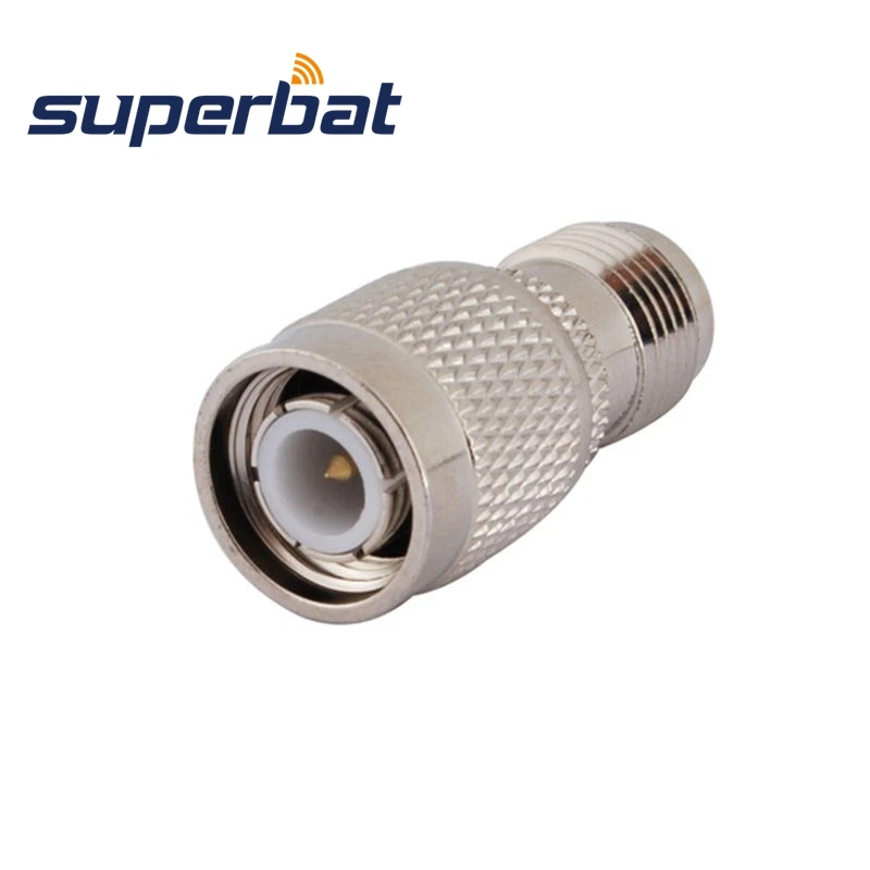 TNC Male to RP TNC Female 50 Ohm Straight Connector for WiFi Antenna