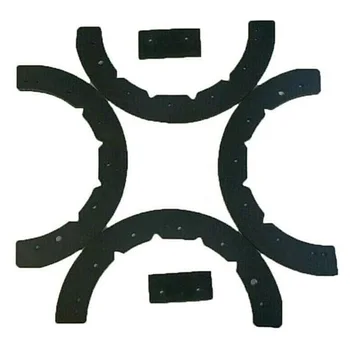 

New Single-Stage Snowblower Rubber Paddles Kit 731-0782 For Older MTD Yardman Home Garden Replacement
