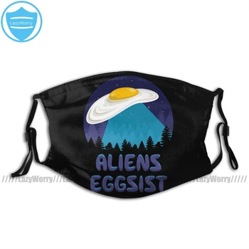 

Hollywood Undead Mouth Face Mask Aliens Eggsist Facial Mask Funny Kawai with 2 Filters for Adult