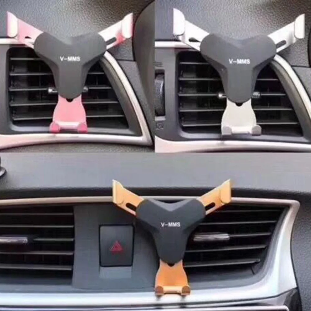 

Gravity Car Phone Holder Air Vent Clip Mount Mobile Phone Stand Holder in Car For4-6inch Car Phone Holder