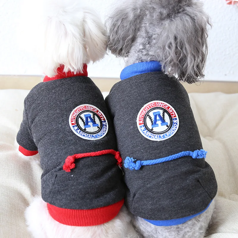 Cute Cotton Rope Dog Pet Cat Jacket Coat Winter Warm Small Puppy Chihuahua Clothes Hoodie Vest Clothing For | Дом и сад