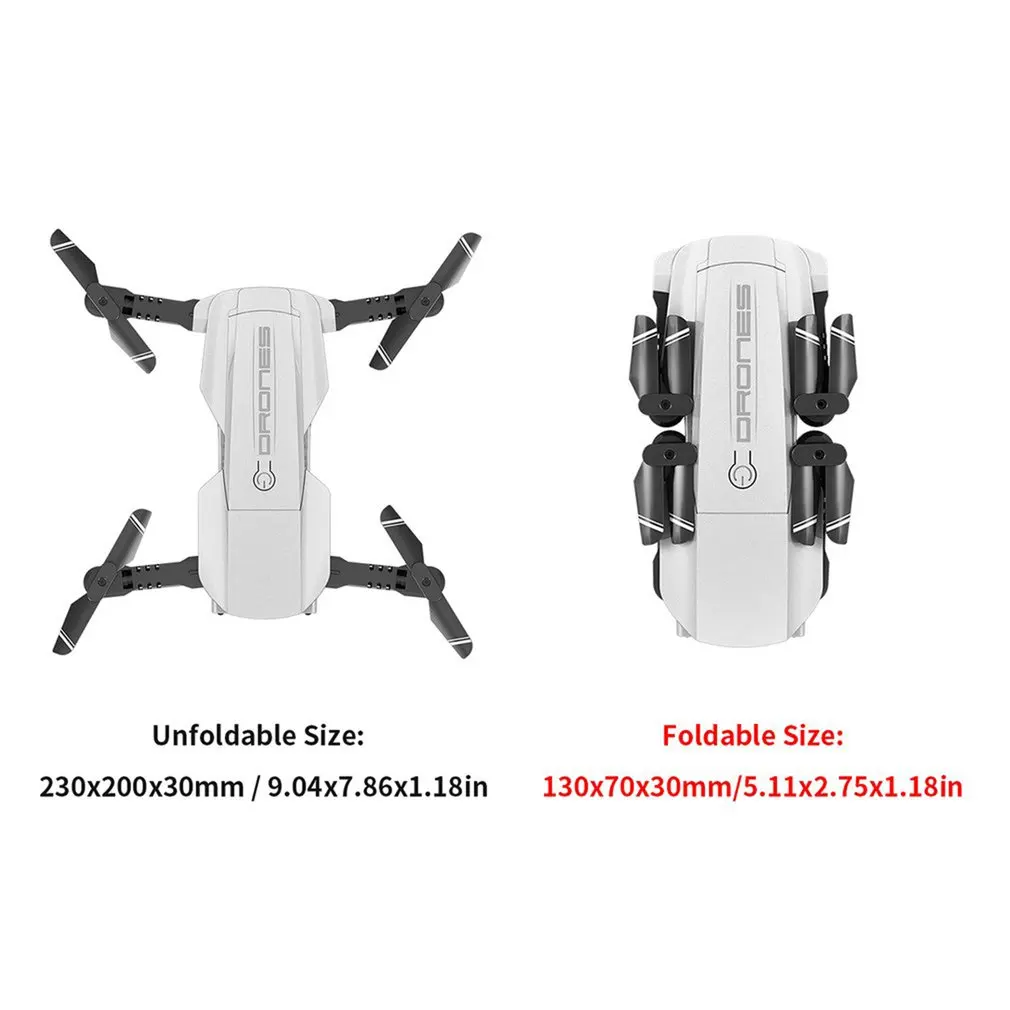 LANSENXI-NVO складной 2,4 ГГц WiFi FPV Дрон 4K камера RC Дрон в режиме реального времени Трансмиссия самолет игрушка пульт дистанционного управления Самолет