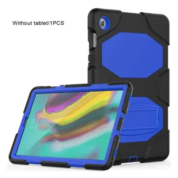 

For T720 Protective Cover Tab For S5E 10.5 Inch Tablet Case Shockproof Safe PC Silicon Hybrid Stand Full Body Cover