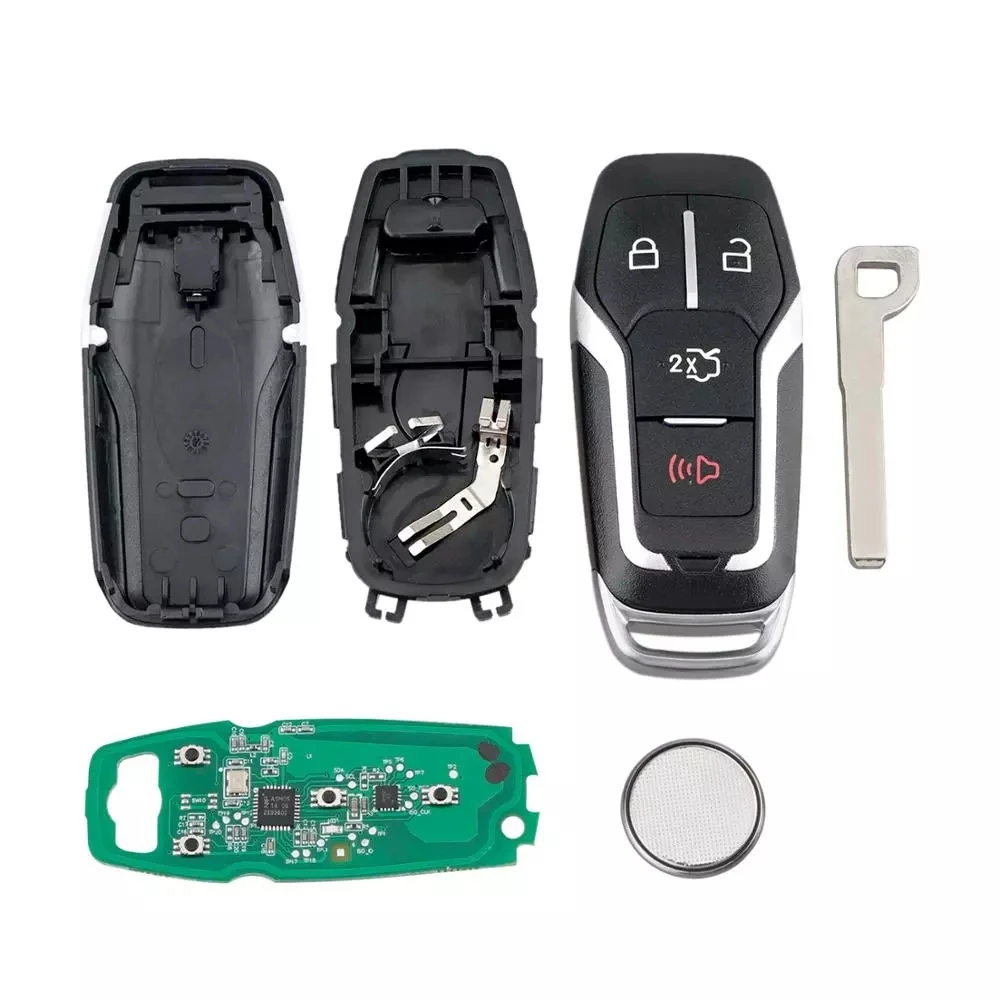 3 + 1 кнопка ASK315MHz умный дистанционный ключ NCF2951F HITAG PRO 49 чип для Ford Fusion Edge FCC ID: Φ/PN: 164