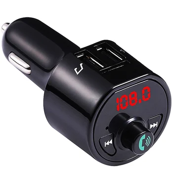

Wireless Bluetooth FM Transmitter Modulator Car Radio Adapter Car MP3 Player 3.1A Dual USB Car Charger Handsfree Car Kit Styling