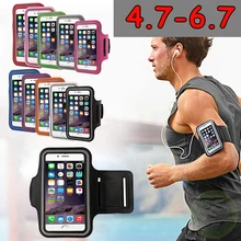 Universal 4.5-6.7 inch Sport Waterproof Armband For iPhone 12 11pro Max 8 Plus X XS XR Phone Case Outdoor Running Sport Armbands