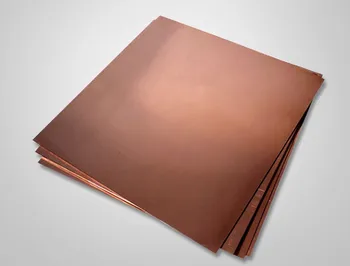 

Good Thermal Conductivity 100*150*1.0mm T2 Copper Plate Copper Sheet Red Conductive Copper Plate laser Processing Thermal Pad