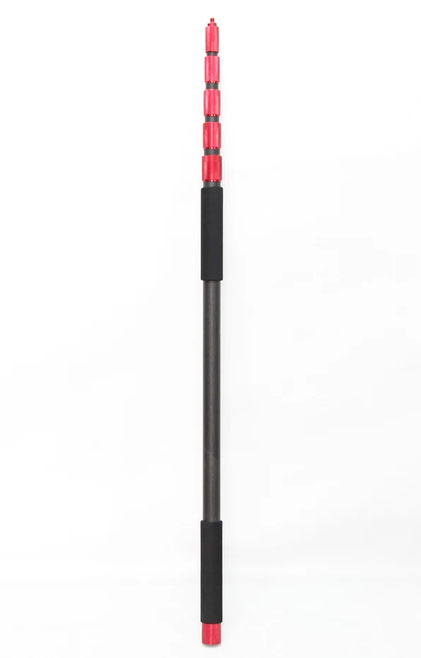 US $191.33 Jieyang JY500C Carbon Fiber Professional Boom Pole Microphone Boom Microphone Bucket Rod Hanging Rod 5m Tube Boompole