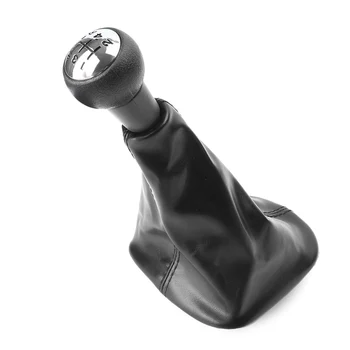 

Car Premium Gear Shift shifter Knob Gaiter for PEUGEOT 307 2001 2002 2003 2004 2005 2006 2007 2008 Black