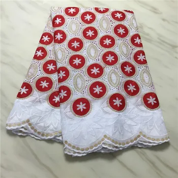 

High Quality Swiss Voile Lace In Switzerland 100% Cotton Swiss Voile Lace Fabric For African Sewing Voile Lace Fabric