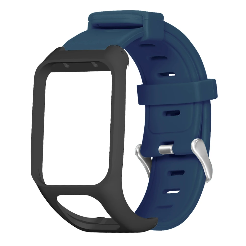 Замените Мужские t Band для TOMTOM Runner3 для TOMTOM Adventurer Смарт-часы чистый цветной Силиконовый Браслет фитнес-ремень для мужчин и женщин
