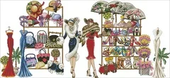 

NN xiaoyi cotton self-matching cross stitch Cross stitch RS cotton comes with no prints Shopping street