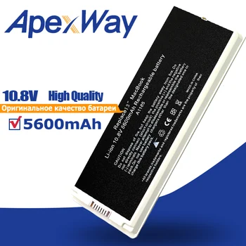 

Silver 55Wh 10.8V A1185 Battery for Apple MacBook 13" A1181 ( 2006-2009 years ) MA566 MA566FE/A MA566G/A MA566J/A MA472 MA701