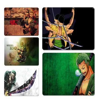 

One piece Roronoa Zoro mouse pad gamer play mats Size for 25X29cm Gaming Mousepads