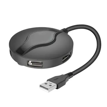 

High Speed 4Port USB HUB Adapter USB2.0 Splitter Multi Expander for PC Laptop Cellphones U Disk Devices