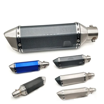 

36-51MM Universal Motorcycle Exhaust Modify Motocross Exhaust Muffler For Suzuki GSX650F GSF 1250 1200 650 BANDIT SV TL 1000