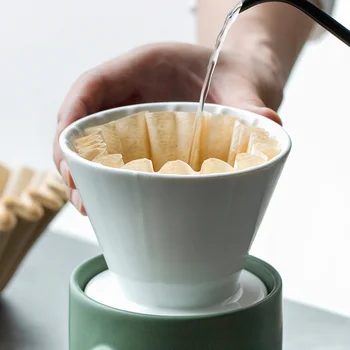 

Corrugated Coffee Filter Paper Hand Made Coffee Cup Filter Coffee Filter Filter Bag Drip Paper