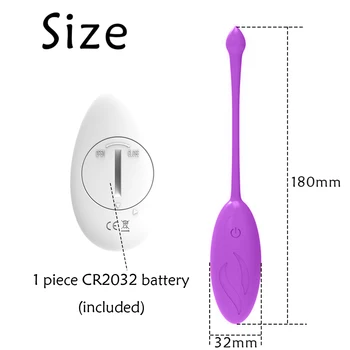 Vibrator With Remote Control Silicone Bullet Eggs Vibrators Sex Toys USB Rechargeable for Adults Vaginal Balls Sexual Toy Adult 4