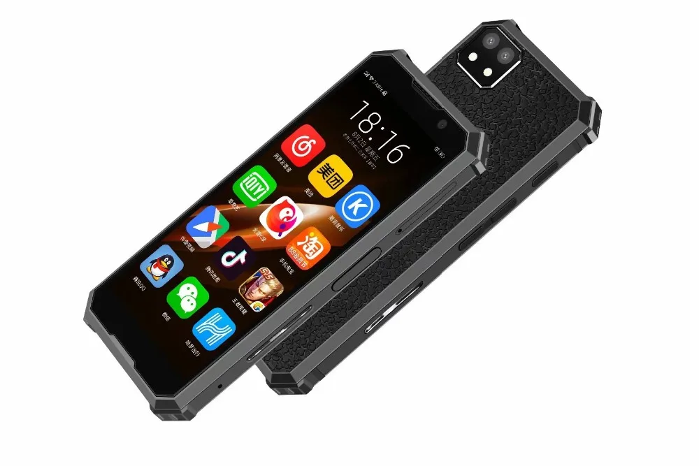 Melrose END Android Telefone Mini Portable Cheap Smartphone 3.4'' Fingerprint ID 5MP 4G 3GB RAM Ultra Slim Mobile Phones