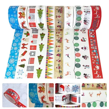 

10 Rolls Washi Tape High Quality Pretty Durable Washi Decorative Tape Tearable Washi Tape For Photo Frames DIY