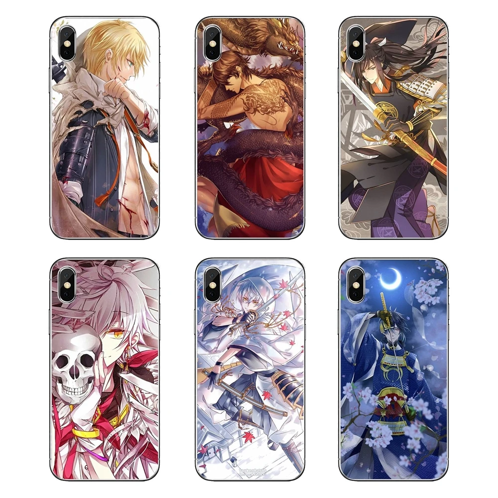 Для Motorola Moto x4 E4 E5 G5 G5S G6 Z Z3 G3 C Play Plus Touken Ranbu Horikawa Kunihiro Hotarumaru Аниме Чехол для