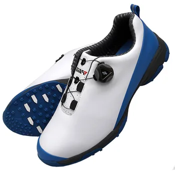 PGM-zapatos de Golf impermeables para hombre, zapatillas deportivas transpirables antideslizantes, multifuncionales, para golf