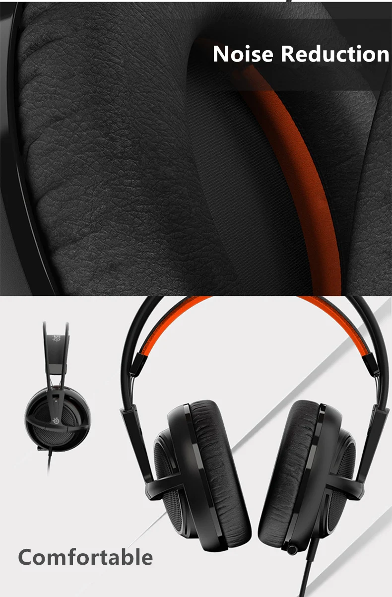 SteelSeries Siberia 200 игровая Проводная гарнитура 3,5 мм разъем прочные оригинальные наушники с микрофоном Semen Tritici Aestivi для ПК