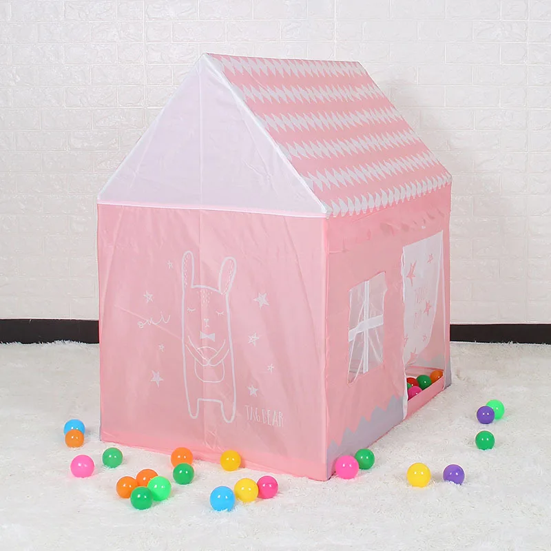  Children Princess Small House Baby Indoor Toy Play House Ball Pool Outdoor Folding Small Tent Custo