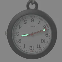 ALK FOB Nurse Pocket Watch Black Nurse Watch Keychain Hospital Clock Pink Luminous Watches Doctor Nursing Gift Dropshipping Hots