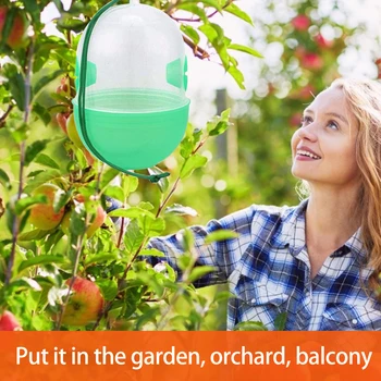 

Bee Hornet Catcher Fly Bug Trap Killing Yellow Jacket Flying Catcher Home Capsule Type Fly Garden Lightweight Elements
