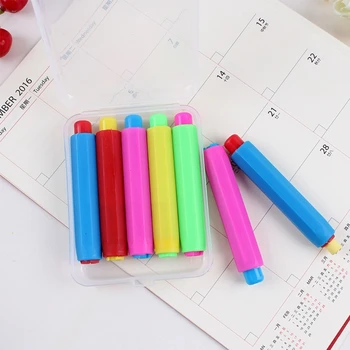 

Colourful Chalk Holders Non Dust Clean Teaching Helper Teacher Education Tool