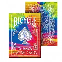 ВЕЛОСИПЕД Радуга игральные карты красочные карточная колода TCC коллекционный покер USPCC волшебные карты фокусы реквизит для мага