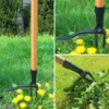 Root Remover Outdoor Weeder Portable Manual Garden Lawn Stand Up Weed Puller Lightweight With Foot Pedal Without Sticks 5