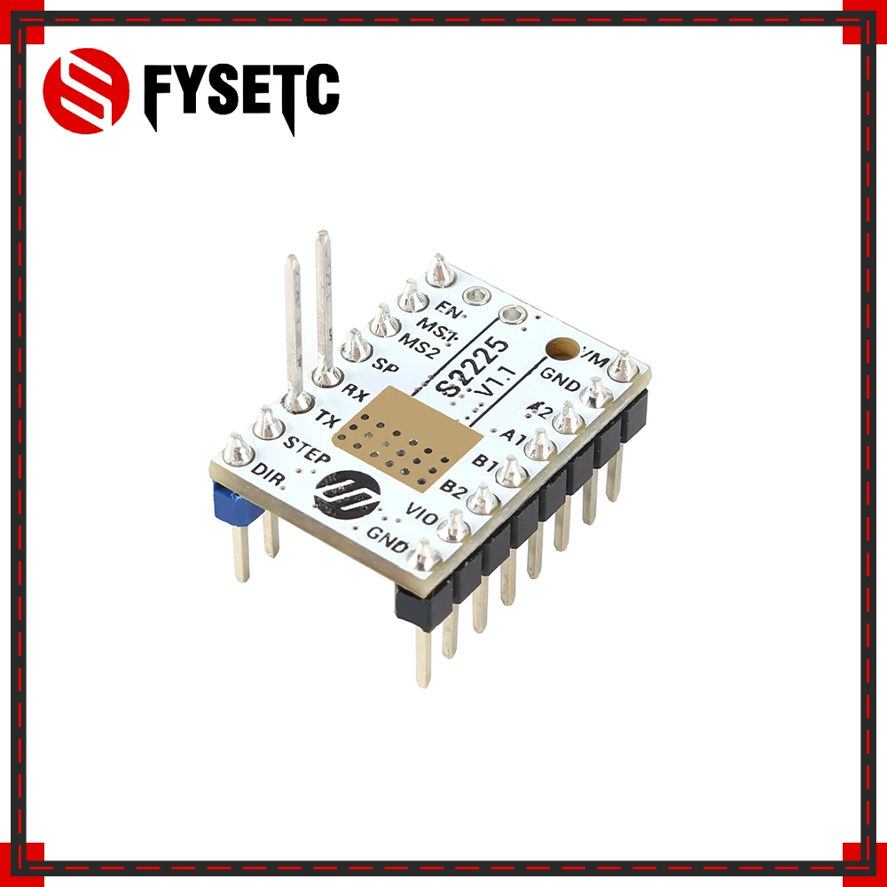 TMC S2225 V1.1 Stepping Motor Driver TMC2225 Stepsticks Mute Current 2A Peak UART Replace TMC2208 TMC2209 For SKR | Компьютеры и офис