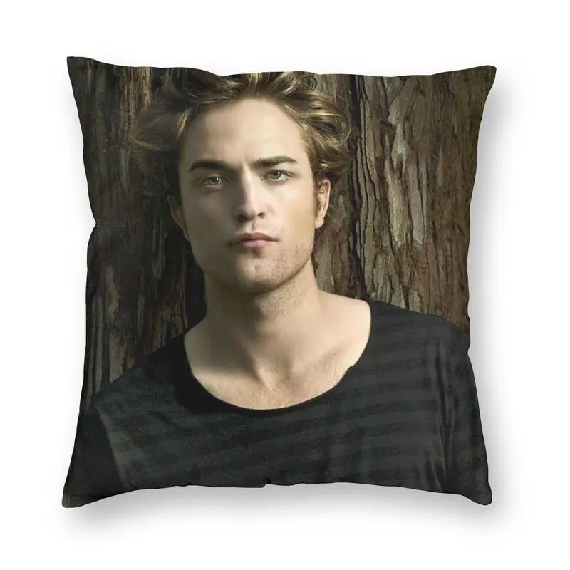 

Robert Pattinson Cushion Cover 45x45cm Home Decor Printing Throw Pillow for Car Double-sided
