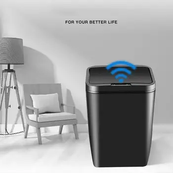 

Automatic Intelligent Induction Motion Kitchen Trash Can Home Waste Garbage Bin
