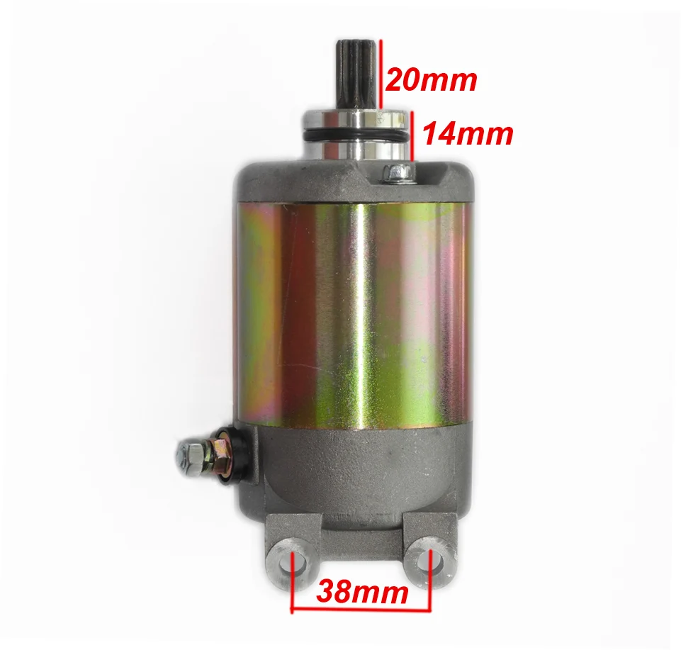 Electric Starter Motor for CFMOTO CF250 V3 V5 HONDA CN250 Helix CH250 Engine 31200-KS4-018 31200-KM1-008