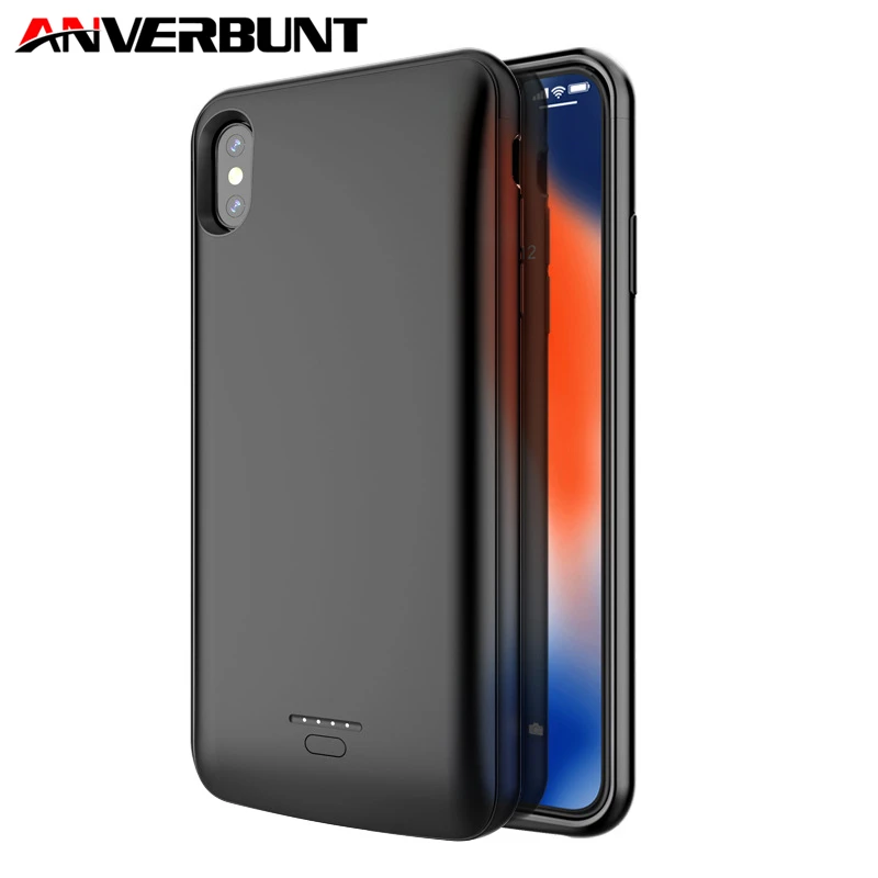 Ультратонкий Магнитный внешний аккумулятор 4000 мАч 5000 для iPhone Xs Max|Чехлы с