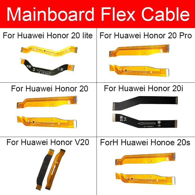 Motherboard LCD Flex Cable For Huawei Honor V20 20i 20s 20 Pro Lite Mainboard Ribbon Replacement Repair Parts | Мобильные телефоны
