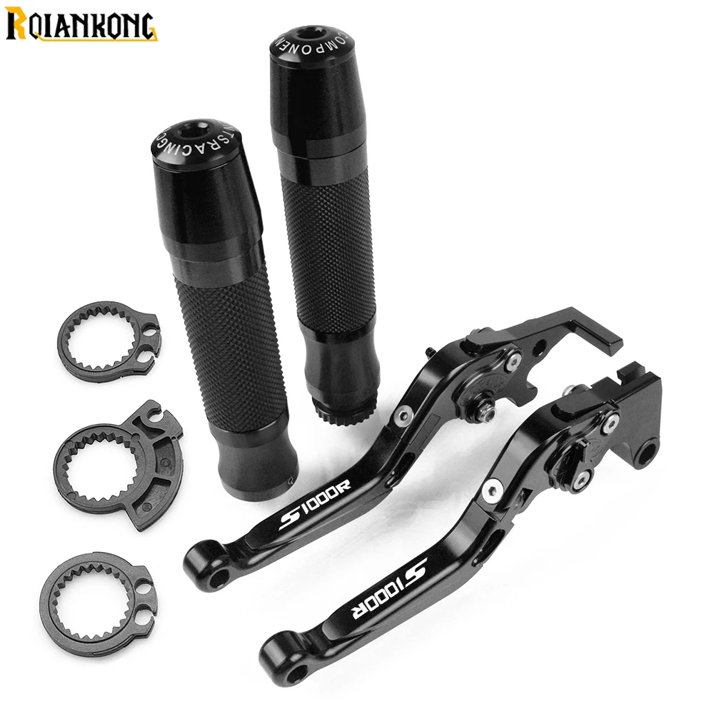 

Motorcycle Accessories Brake Handle Clutch CNC Adjustable Brake Lever Handle Grips For BMW S1000R 2015-2016 s1000r S1000-R